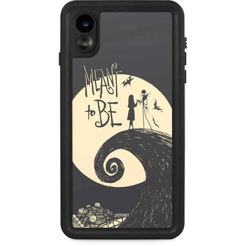 Disney The Nightmare Before Christmas Jack and Sally Meant to Be iPhone XR Waterproof Case